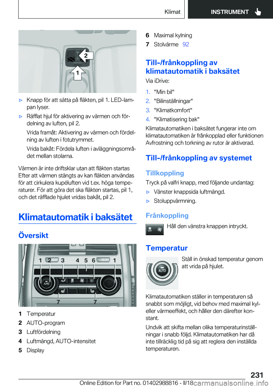 BMW X5 2018  InstruktionsbÖcker (in Swedish) x�K�n�a�p�p� �f�