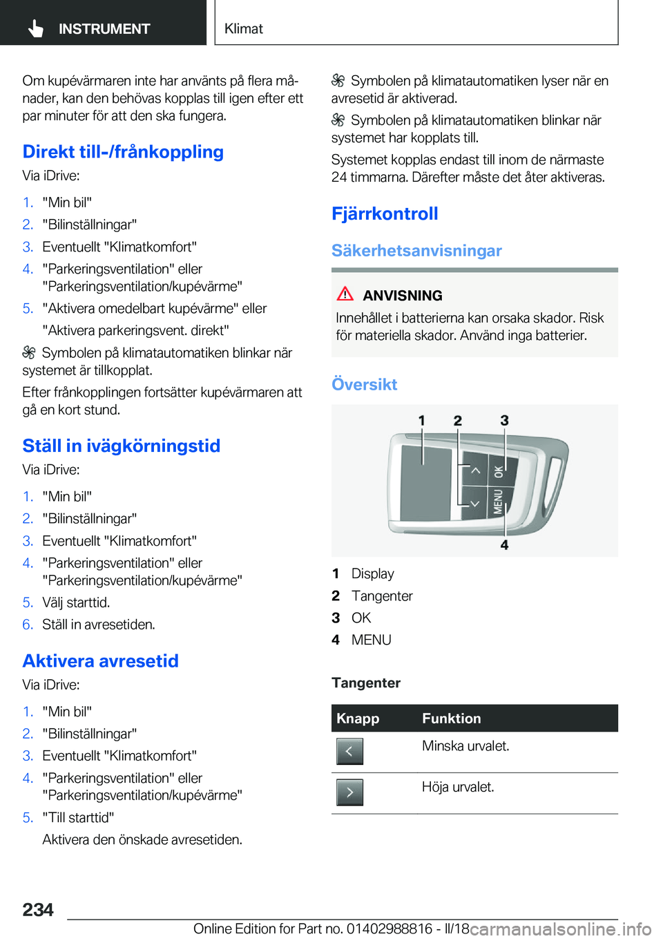 BMW X5 2018  InstruktionsbÖcker (in Swedish) �O�m� �k�u�p�