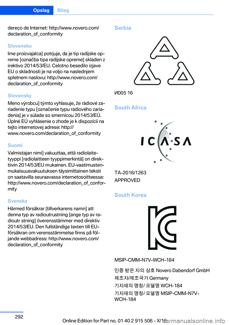 BMW X5 2017  InstruktionsbØger (in Danish) �d�e�r�e�ç�o� �d�e� �I�n�t�e�r�n�e�t�:� �h�t�t�p�:�/�/�w�w�w�.�n�o�v�e�r�o�.�c�o�m�/
�d�e�c�l�a�r�a�t�i�o�n�@�o�f�@�c�o�n�f�o�r�m�i�t�y
�S�l�o�v�e�n�s�k�o
�I�m�e� �p�r�o�i�z�v�a�j�a�l�c�a�>� �p�o�t�r