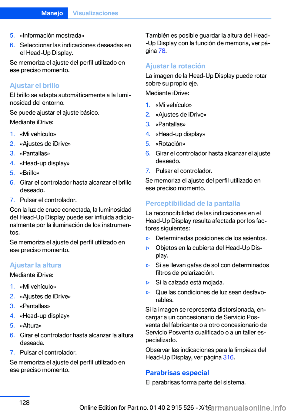 BMW X5 2017  Manuales de Empleo (in Spanish) �5�.�«�I�n�f�o�r�m�a�c�i�
