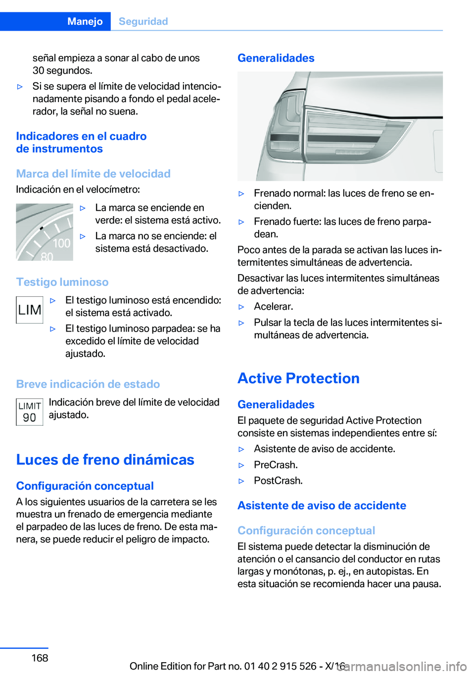 BMW X5 2017  Manuales de Empleo (in Spanish) �s�e�