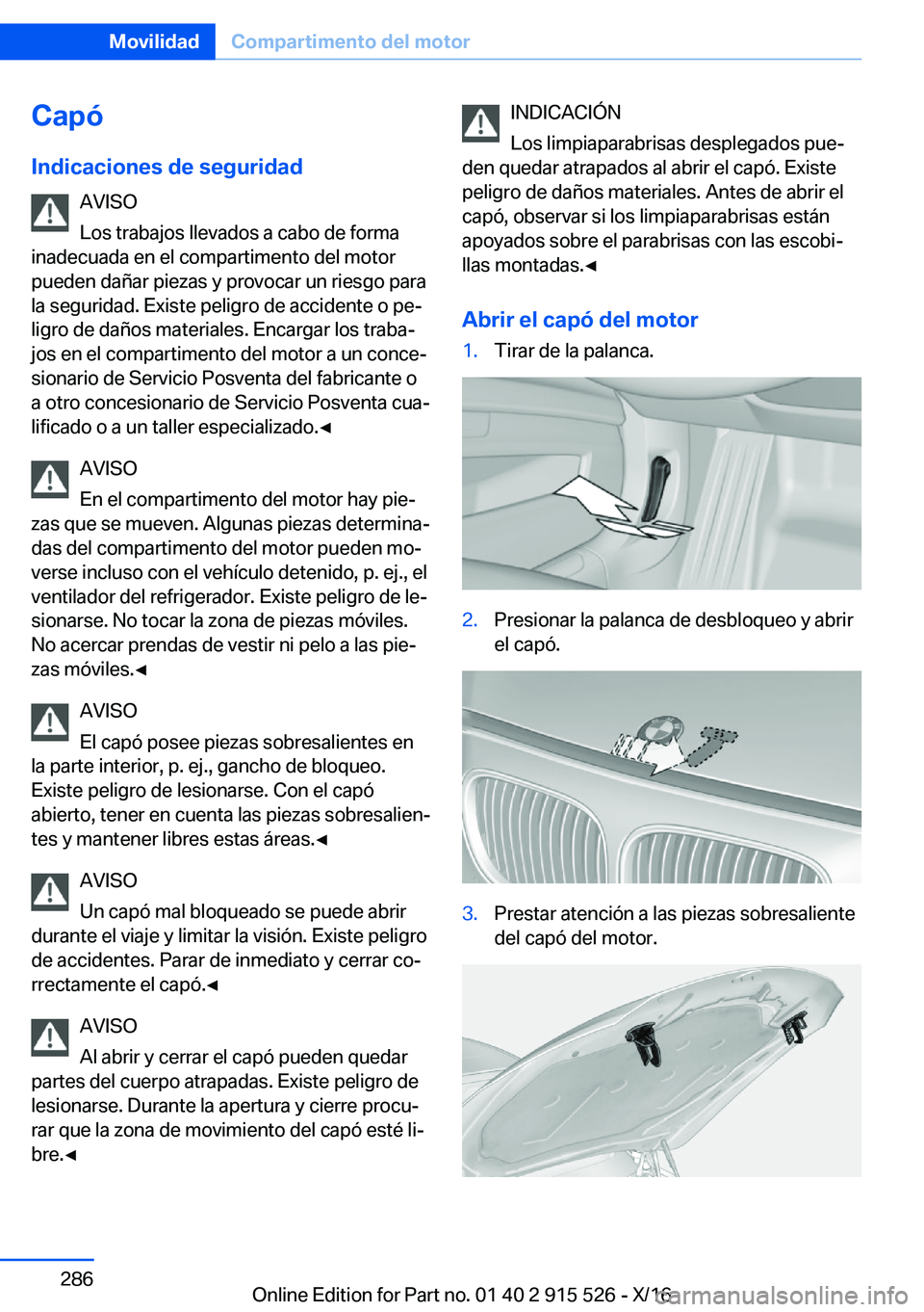 BMW X5 2017  Manuales de Empleo (in Spanish) �C�a�p�