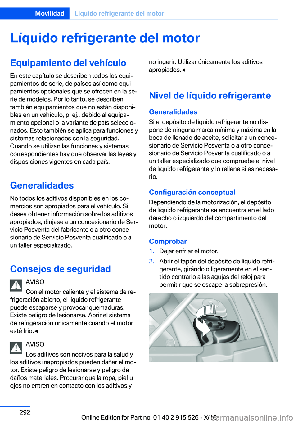 BMW X5 2017  Manuales de Empleo (in Spanish) �L�
