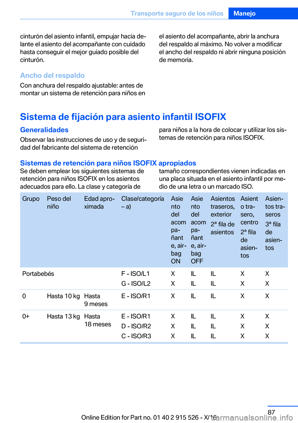 BMW X5 2017  Manuales de Empleo (in Spanish) �c�i�n�t�u�r�
