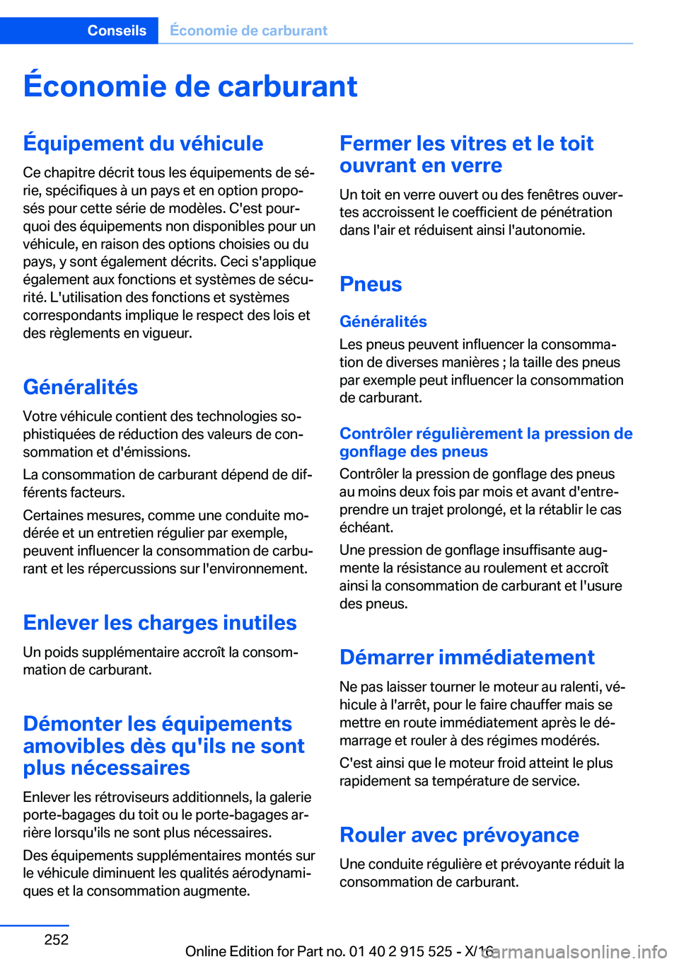 BMW X5 2017  Notices Demploi (in French) �