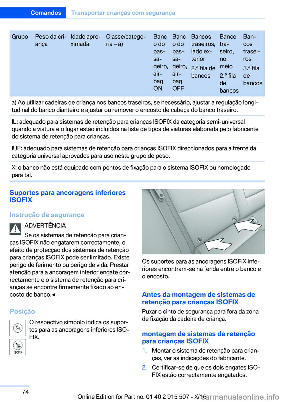 BMW X5 2017  Manual do condutor (in Portuguese) �G�r�u�p�o�P�e�s�o� �d�a� �c�r�iª
�a�n�ç�a�I�d�a�d�e� �a�p�r�oª
�x�i�m�a�d�a�C�l�a�s�s�e�/�c�a�t�e�g�oª
�r�i�a� m� �a�)�B�a�n�c
�o� �d�o
�p�a�sª
�s�aª
�g�e�i�r�o�,
�a�i�rª
�b�a�g
�O�N�B�