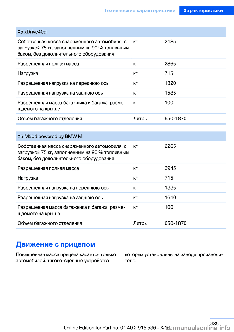 BMW X5 2017  Руково �X�5� �x�D�r�i�v�e�4�0�d 
