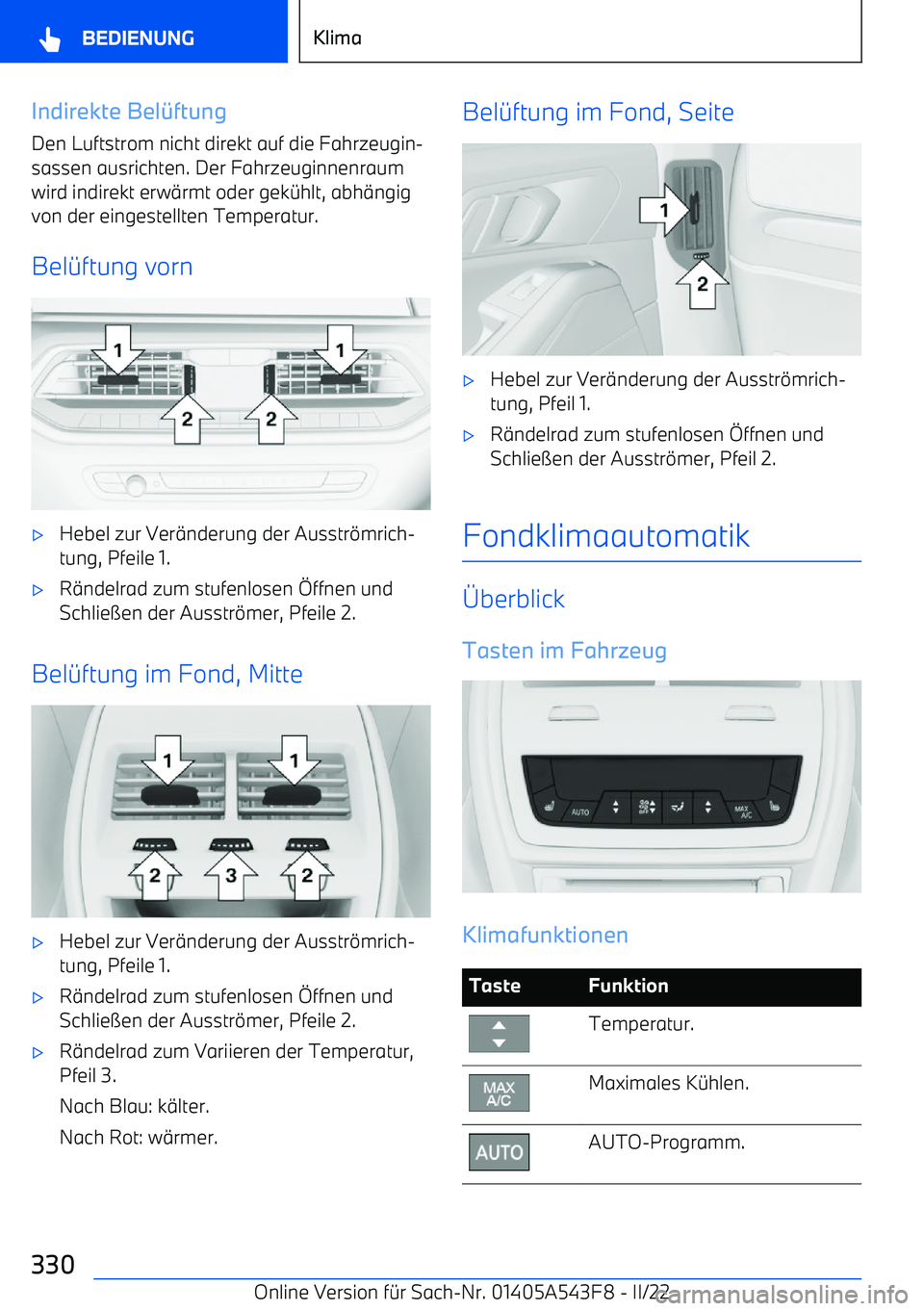 BMW X5 M 2022 Betriebsanleitungen (in German) Indirekte Bel BMW X5 M 2022 Betriebsanleitungen (in German) Indirekte Bel