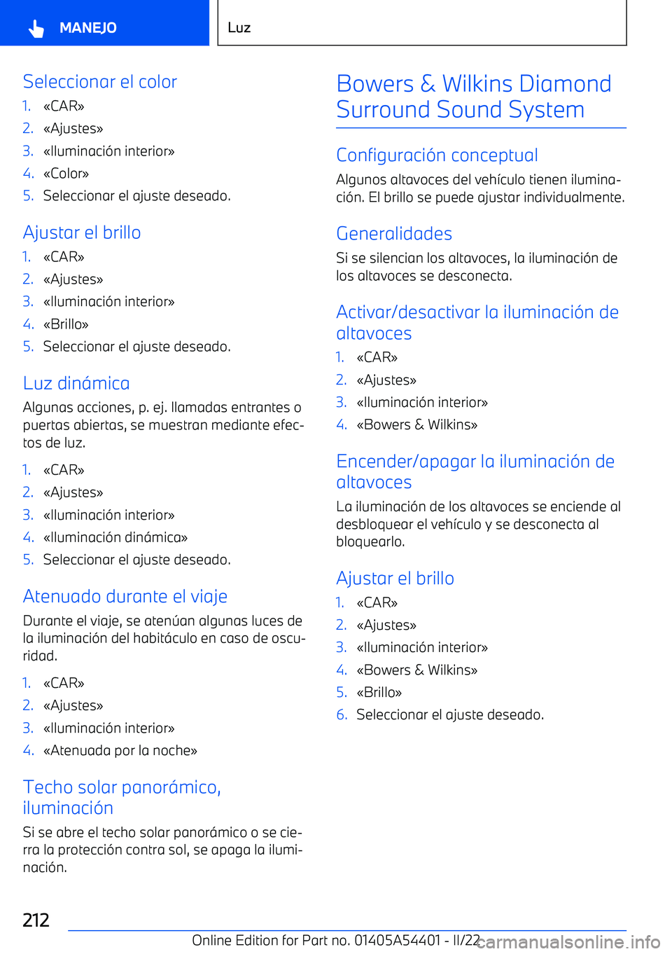 BMW X5 M 2022 Manuales de Empleo (in Spanish) Seleccionar el color1. BMW X5 M 2022 Manuales de Empleo (in Spanish) Seleccionar el color1.