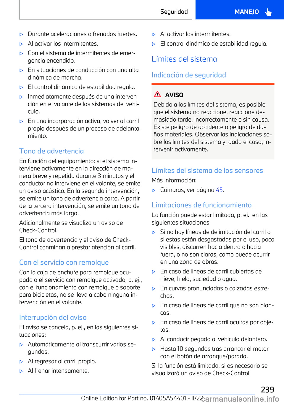 BMW X5 M 2022 Manuales de Empleo (in Spanish) BMW X5 M 2022 Manuales de Empleo (in Spanish)