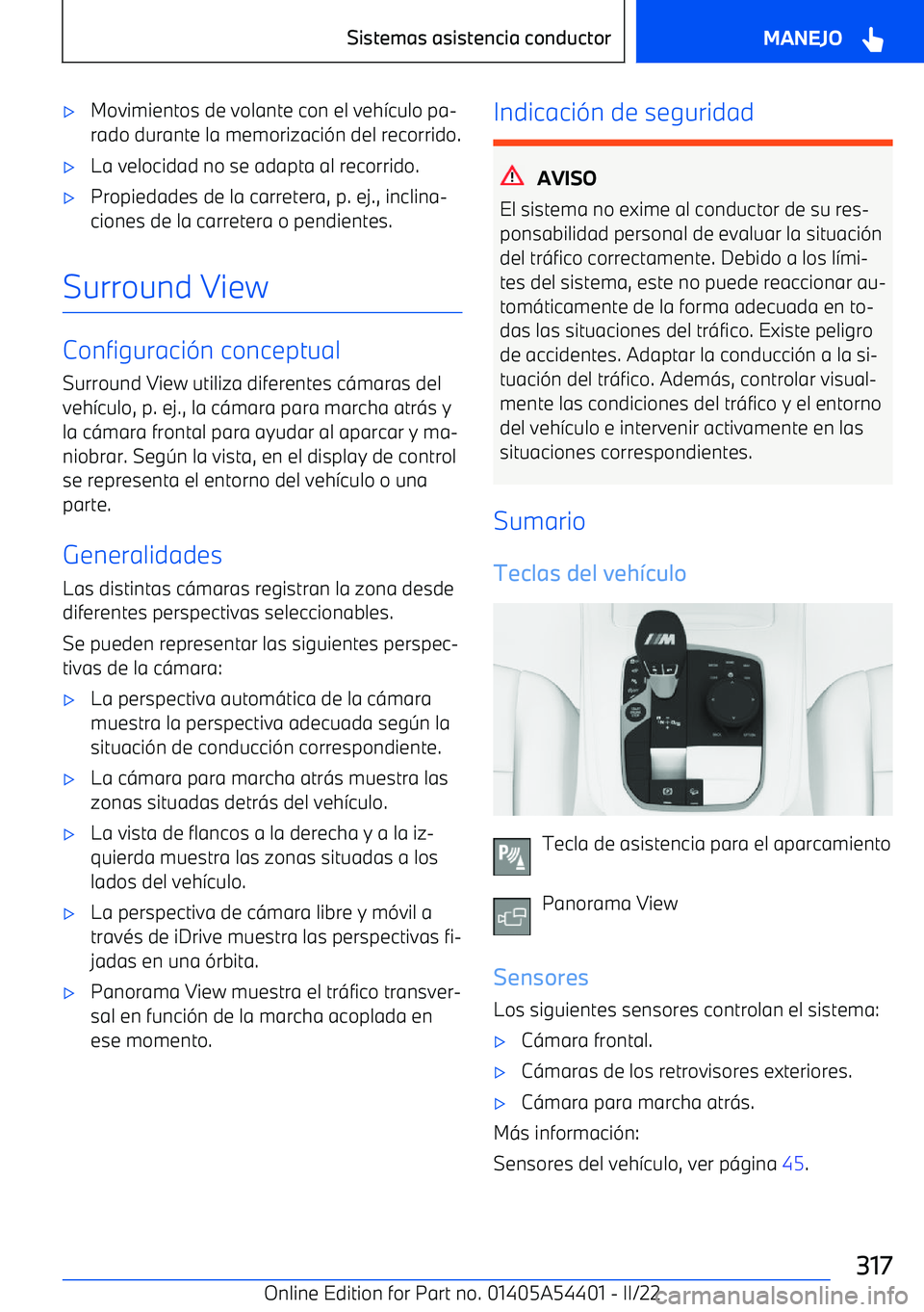 BMW X5 M 2022 Manuales de Empleo (in Spanish) BMW X5 M 2022 Manuales de Empleo (in Spanish)
