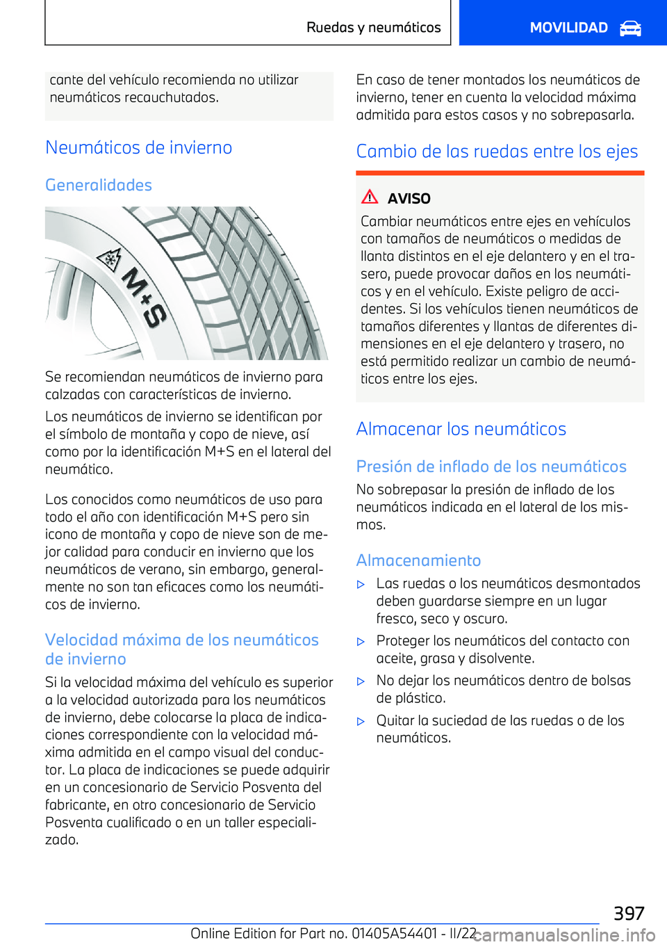 BMW X5 M 2022 Manuales de Empleo (in Spanish) cante del veh BMW X5 M 2022 Manuales de Empleo (in Spanish) cante del veh