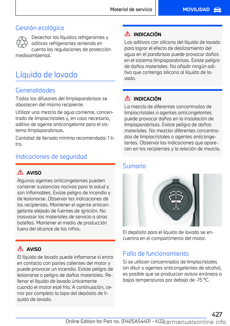 BMW X5 M 2022 Manuales de Empleo (in Spanish) Gesti BMW X5 M 2022 Manuales de Empleo (in Spanish) Gesti