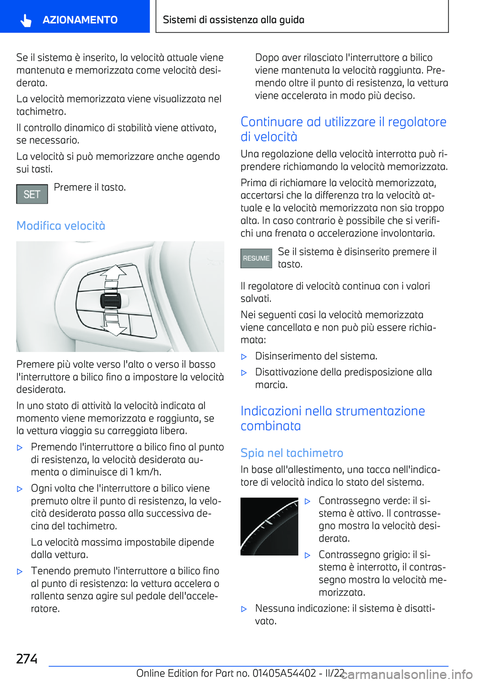 BMW X5 M 2022 Libretti Di Uso E manutenzione (in Italian) Se il sistema BMW X5 M 2022 Libretti Di Uso E manutenzione (in Italian) Se il sistema