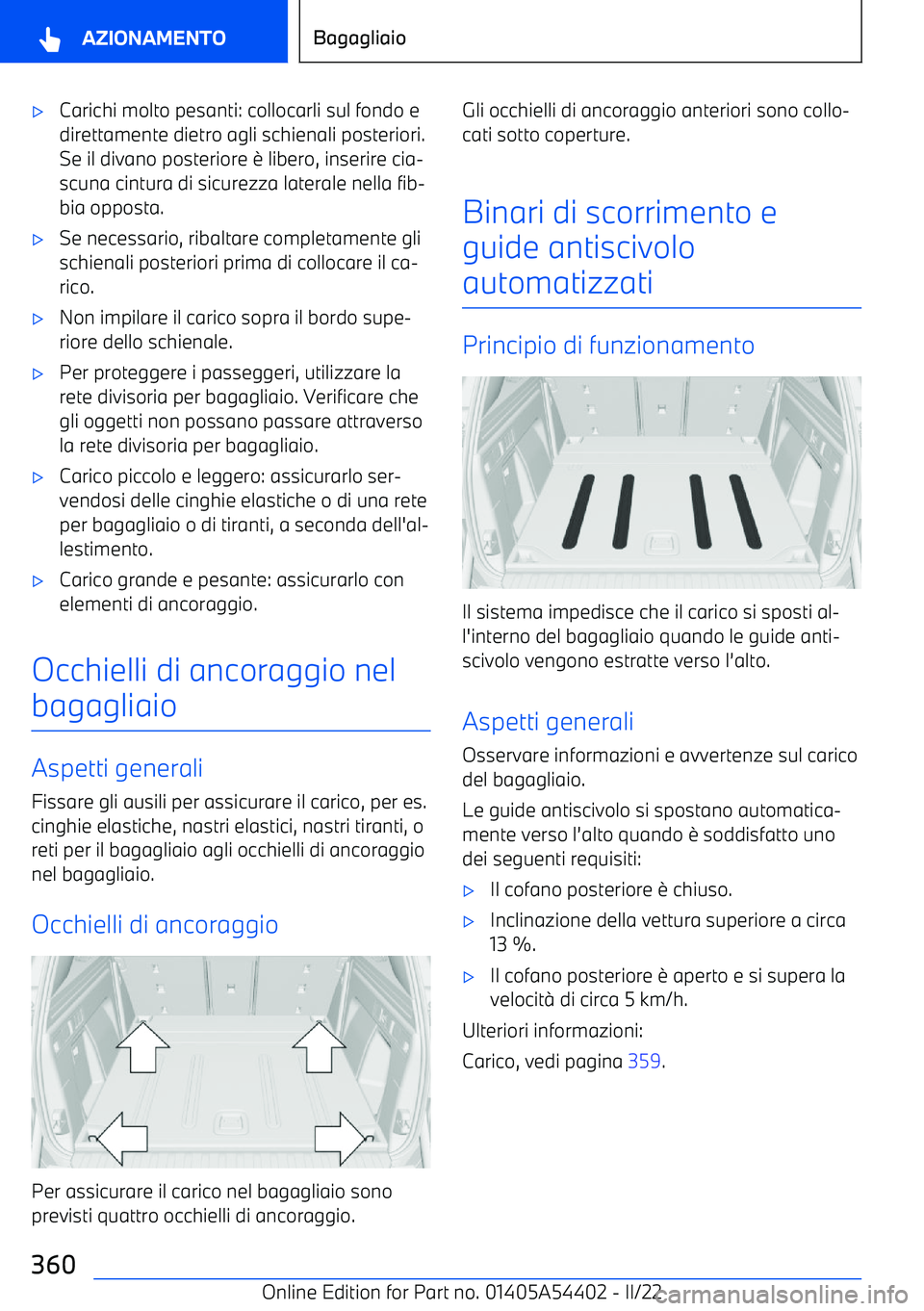 BMW X5 M 2022  Libretti Di Uso E manutenzione (in Italian) 
