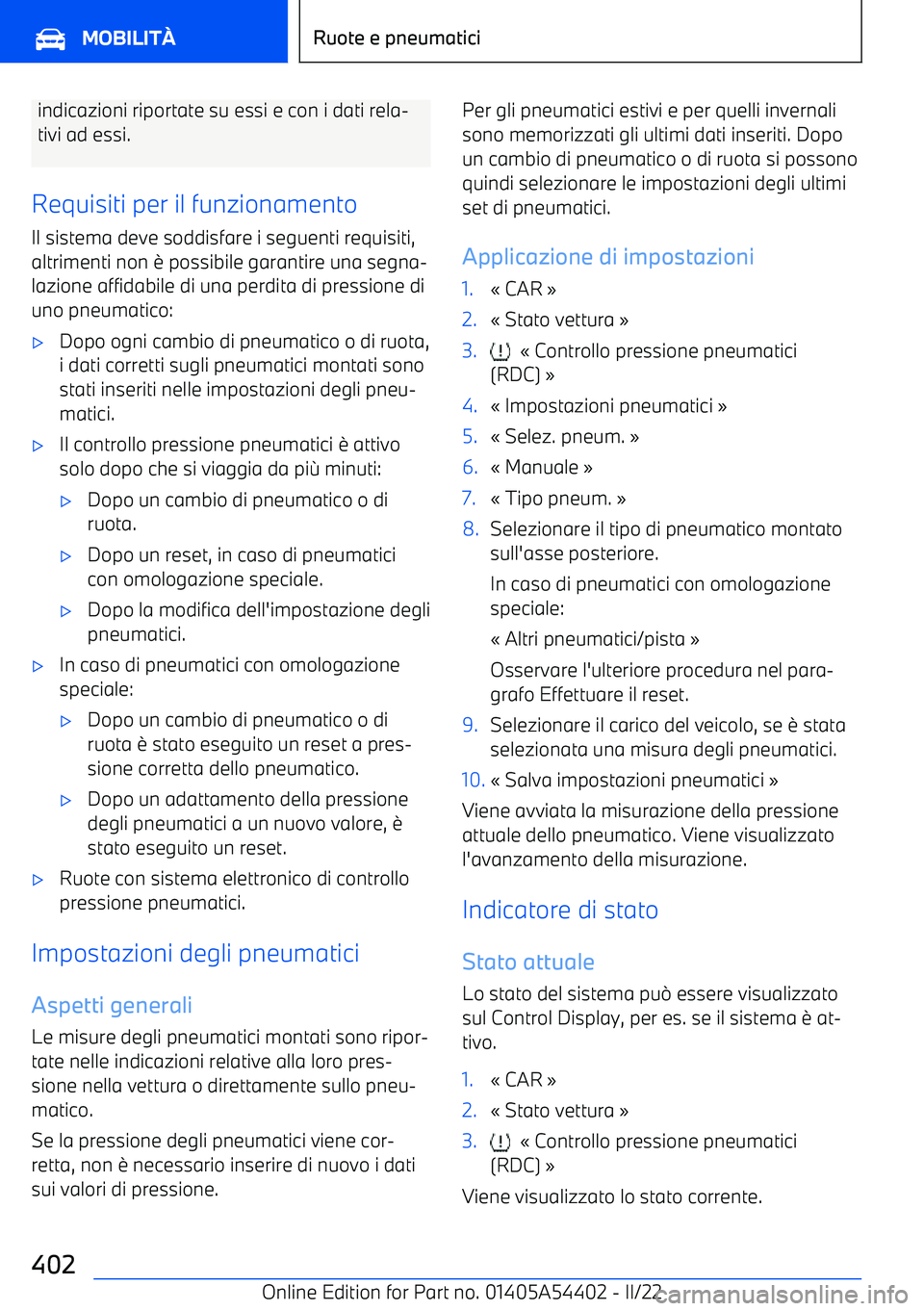 BMW X5 M 2022 Libretti Di Uso E manutenzione (in Italian) indicazioni riportate su essi e con i dati rela BMW X5 M 2022 Libretti Di Uso E manutenzione (in Italian) indicazioni riportate su essi e con i dati rela