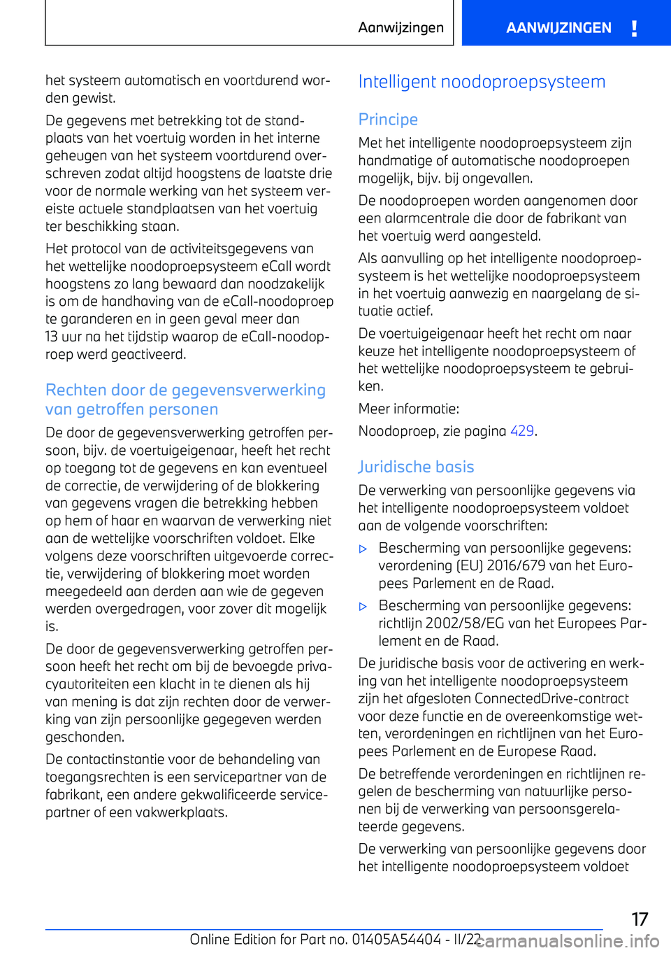 BMW X5 M 2022 Instructieboekjes (in Dutch) het systeem automatisch en voortdurend wor BMW X5 M 2022 Instructieboekjes (in Dutch) het systeem automatisch en voortdurend wor
