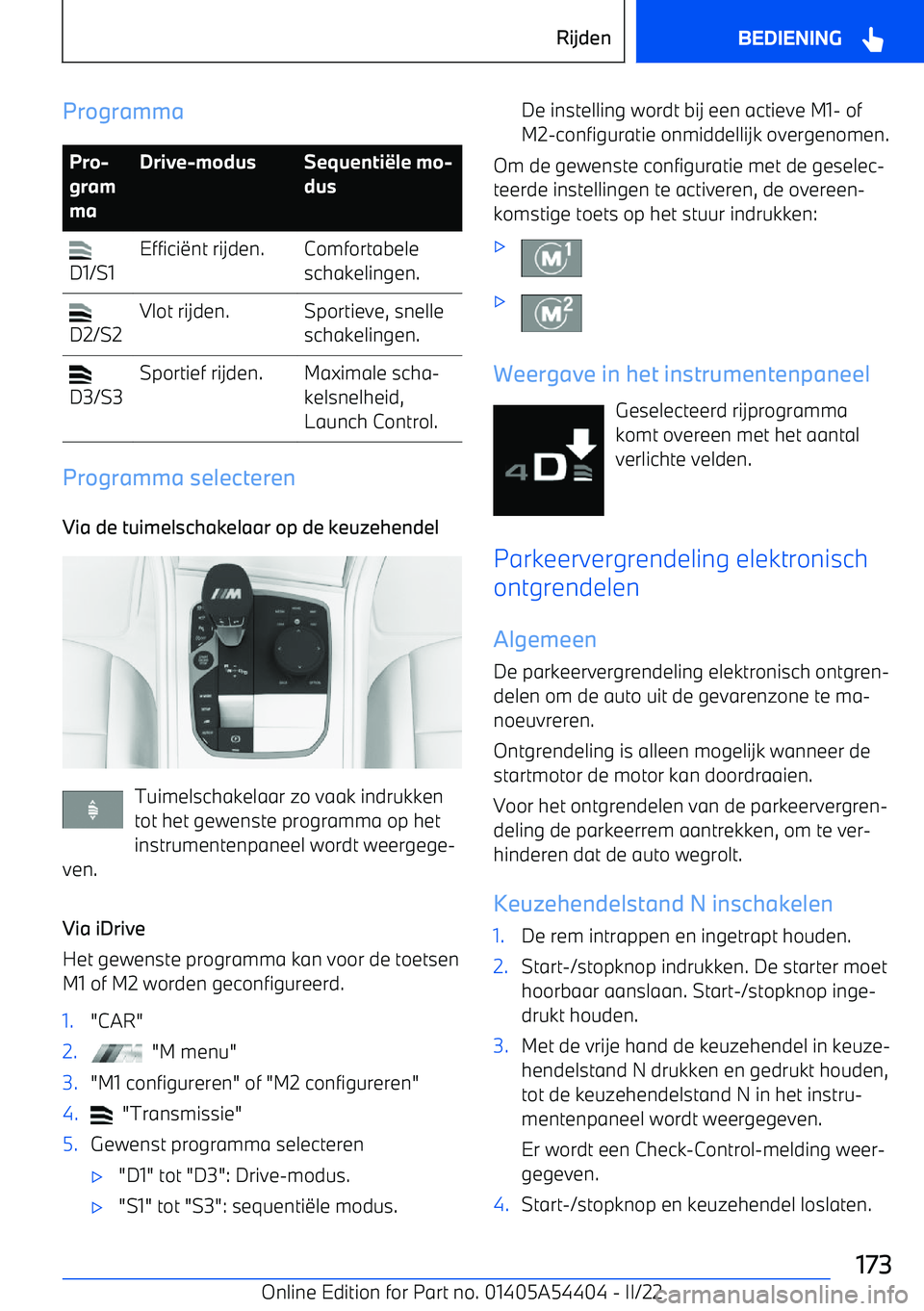 BMW X5 M 2022  Instructieboekjes (in Dutch) ProgrammaPro