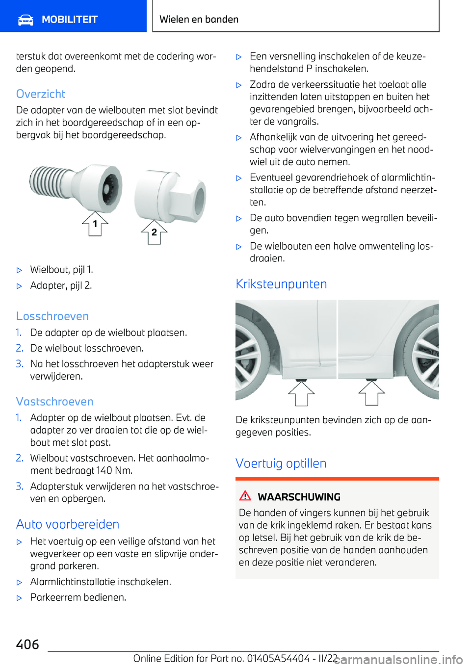 BMW X5 M 2022 Instructieboekjes (in Dutch) terstuk dat overeenkomt met de codering wor BMW X5 M 2022 Instructieboekjes (in Dutch) terstuk dat overeenkomt met de codering wor