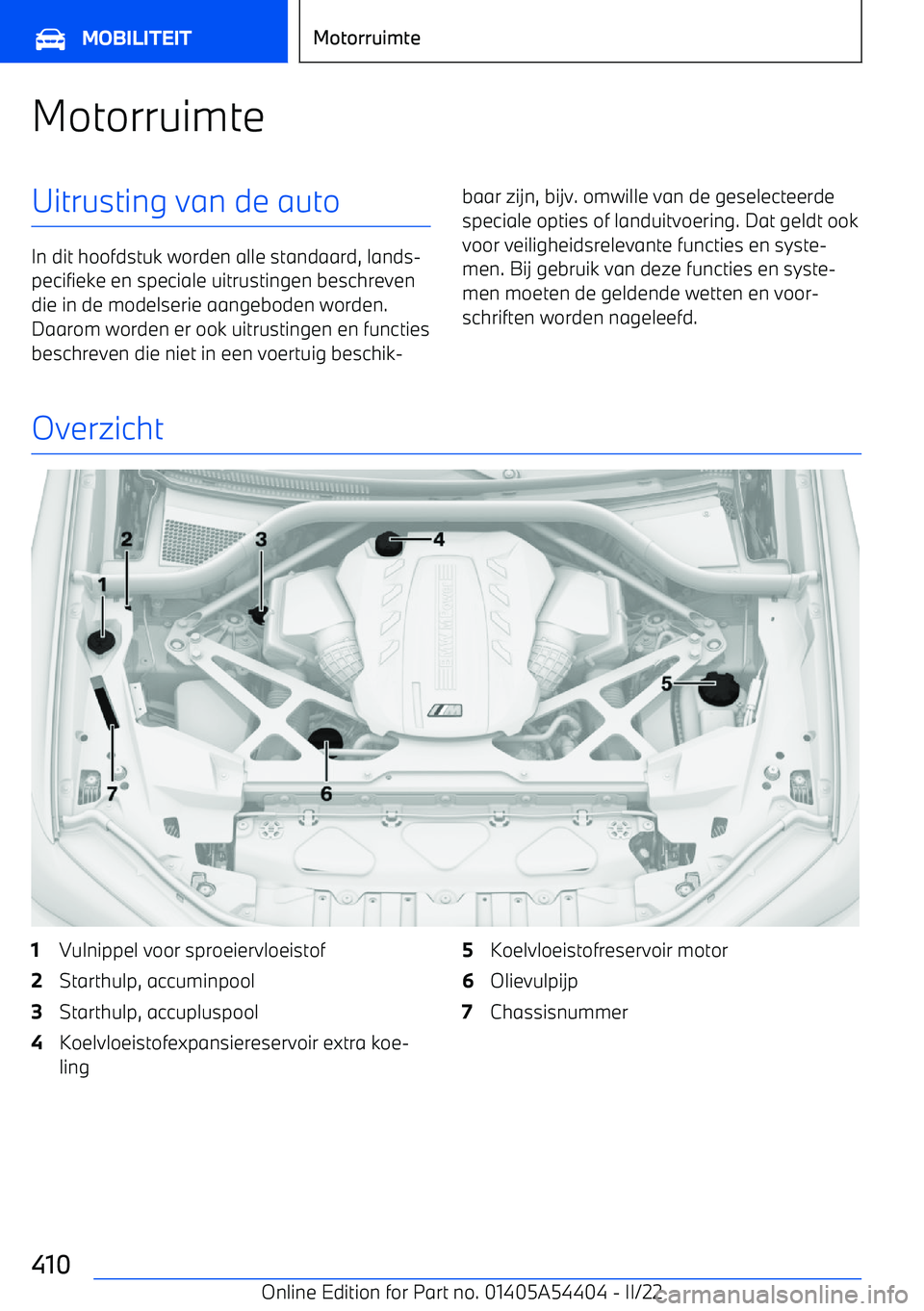 BMW X5 M 2022 Instructieboekjes (in Dutch) MotorruimteUitrusting van de auto
In dit hoofdstuk worden alle standaard, lands BMW X5 M 2022 Instructieboekjes (in Dutch) MotorruimteUitrusting van de auto
In dit hoofdstuk worden alle standaard, lands