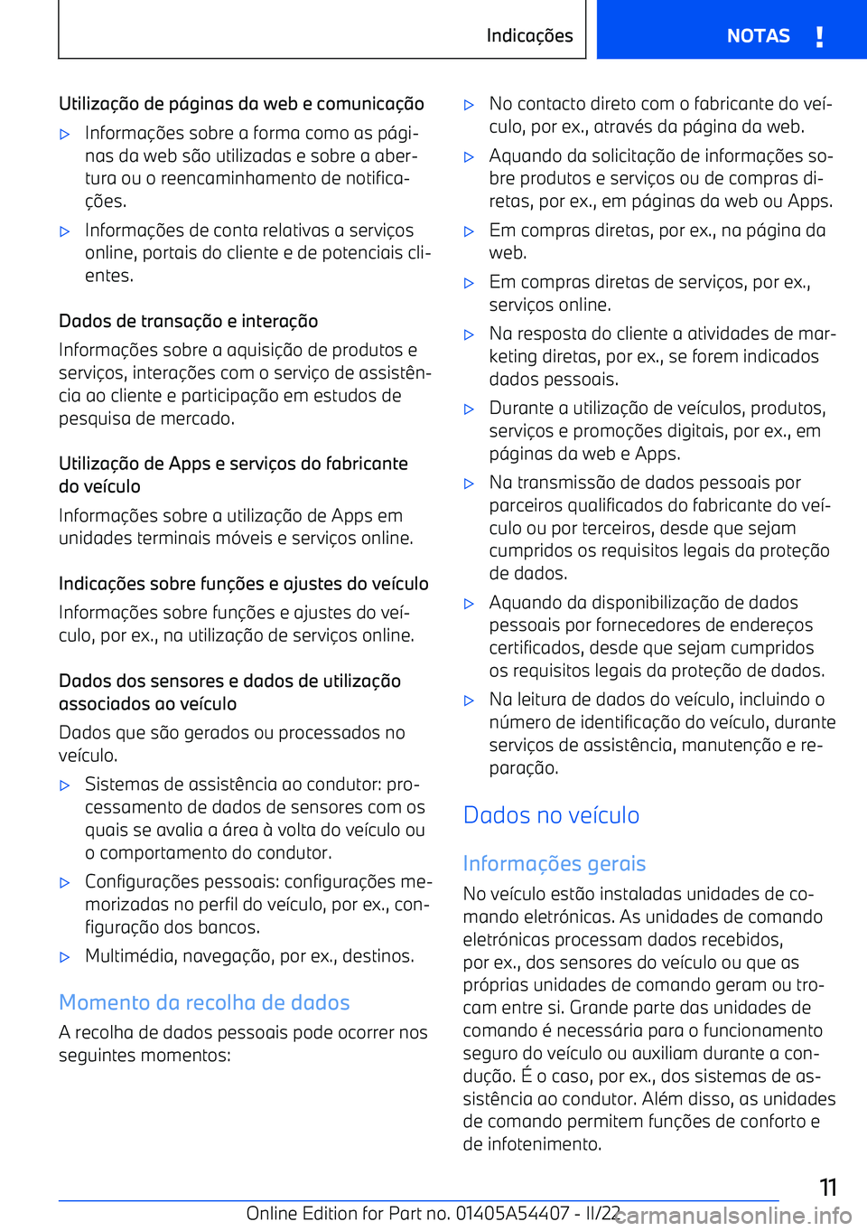 BMW X5 M 2022  Manual do condutor (in Portuguese) Utiliza