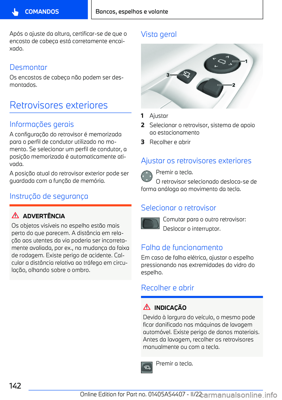 BMW X5 M 2022  Manual do condutor (in Portuguese) Ap
