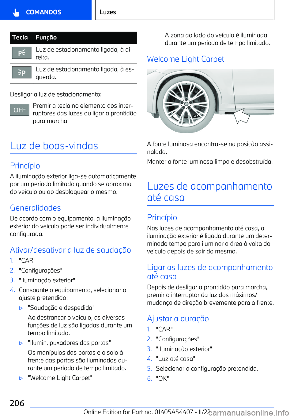 BMW X5 M 2022  Manual do condutor (in Portuguese) TeclaFun