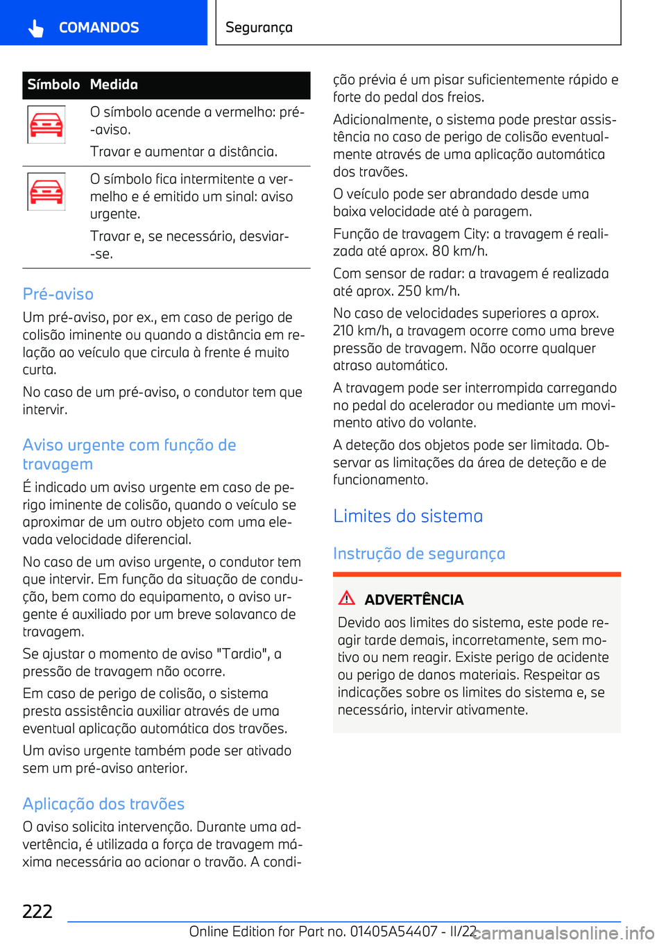 BMW X5 M 2022  Manual do condutor (in Portuguese) S