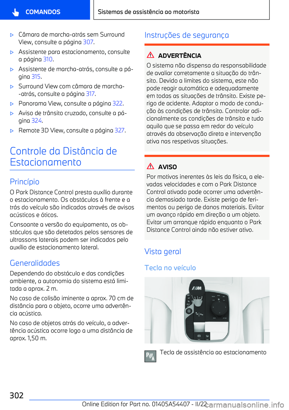 BMW X5 M 2022  Manual do condutor (in Portuguese) 