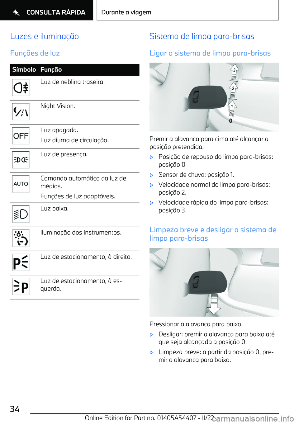 BMW X5 M 2022  Manual do condutor (in Portuguese) Luzes e iluminao
Fun