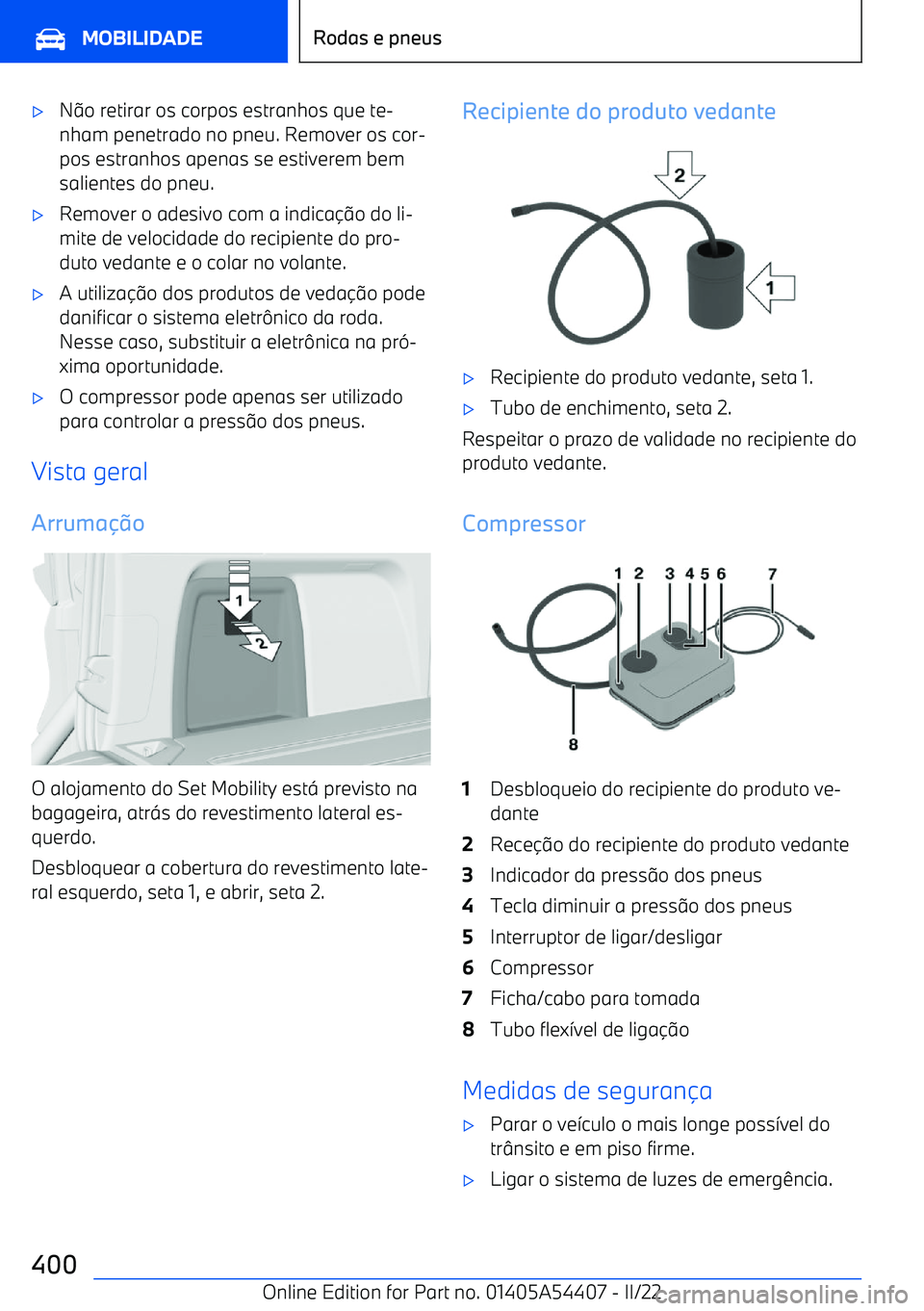 BMW X5 M 2022  Manual do condutor (in Portuguese) 