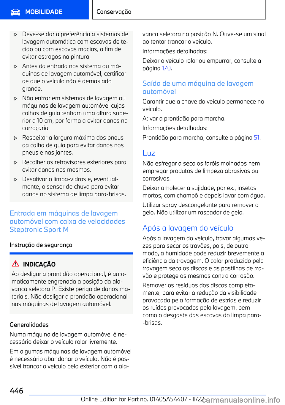 BMW X5 M 2022  Manual do condutor (in Portuguese) 