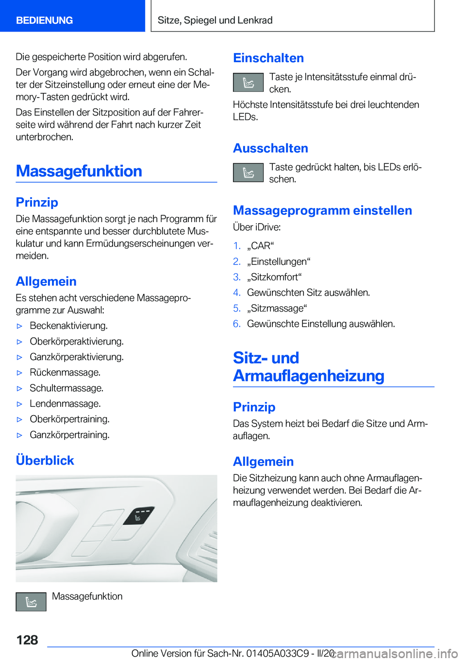BMW X5 M 2020  Betriebsanleitungen (in German) �D�i�e��g�e�s�p�e�i�c�h�e�r�t�e��P�o�s�i�t�i�o�n��w�i�r�d��a�b�g�e�r�u�f�e�n�.
�D�e�r��V�o�r�g�a�n�g��w�i�r�d��a�b�g�e�b�r�o�c�h�e�n�,��w�e�n�n��e�i�n��S�c�h�a�lj
�t�e�r��d�e�r��S�i�t�z�e