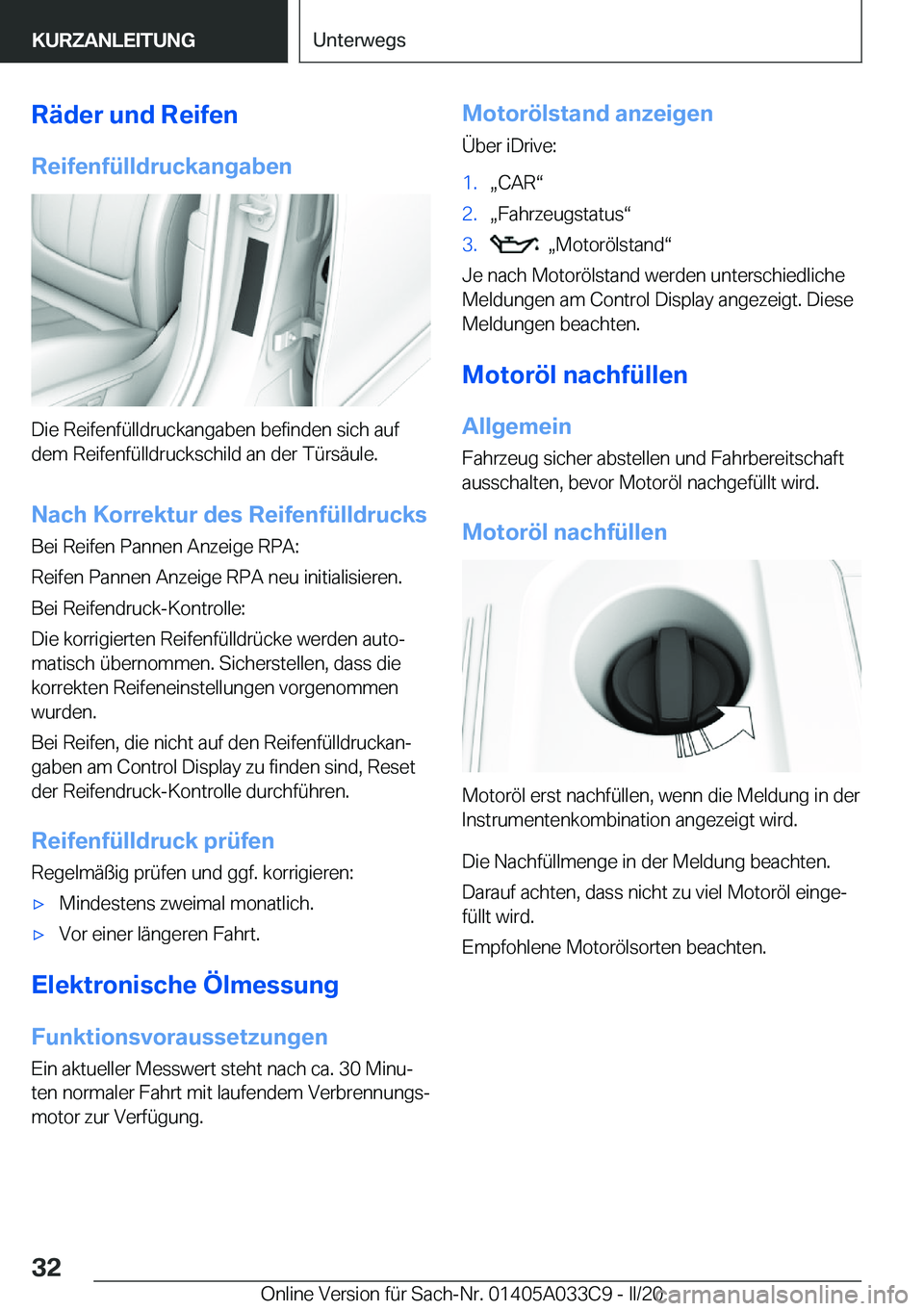 BMW X5 M 2020  Betriebsanleitungen (in German) �R�