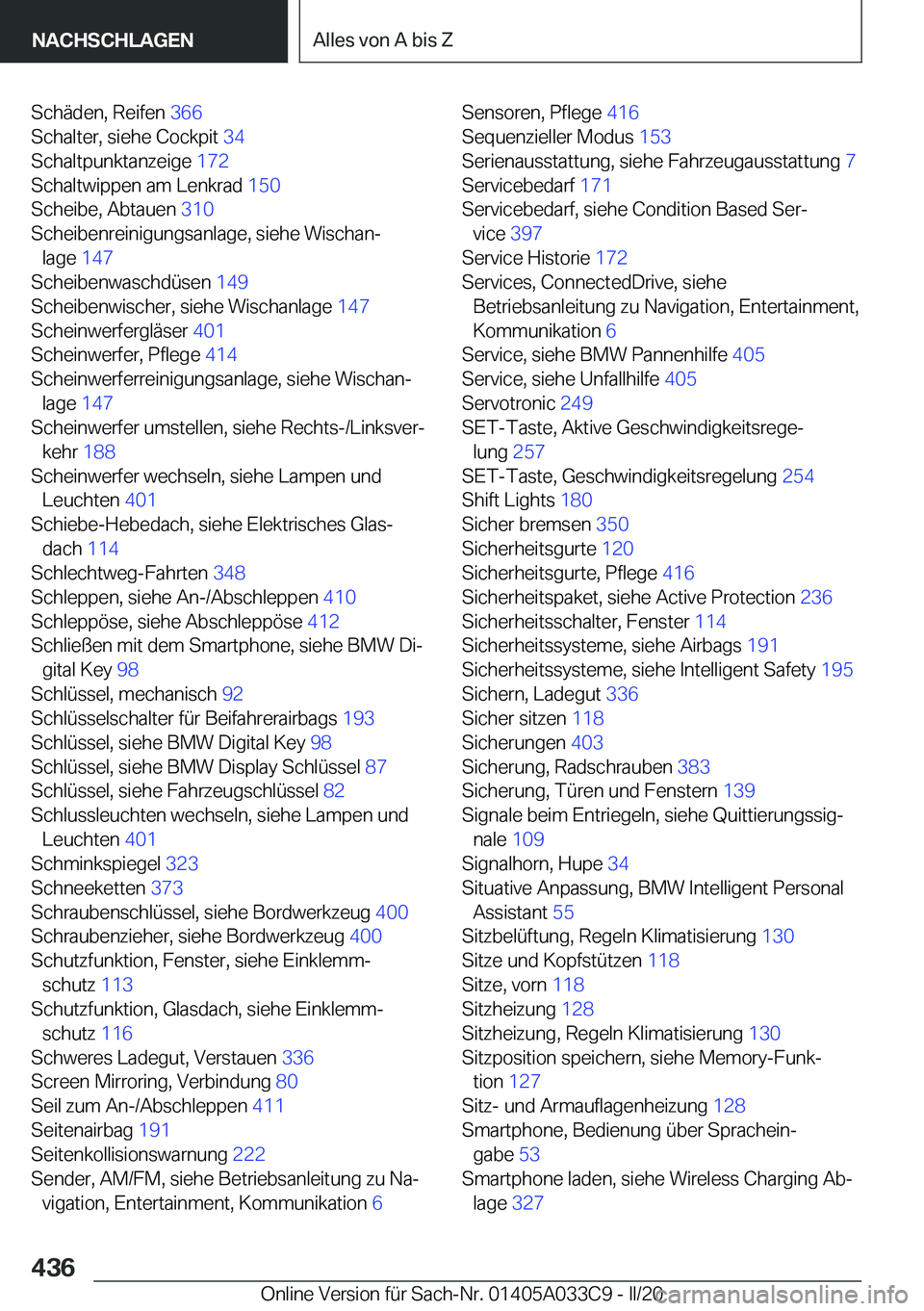 BMW X5 M 2020  Betriebsanleitungen (in German) �S�c�h�