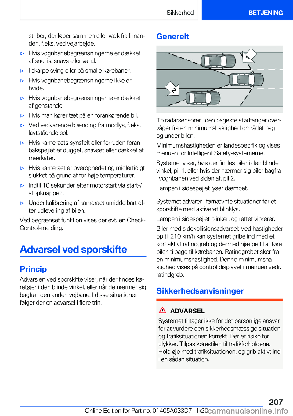 BMW X5 M 2020  InstruktionsbØger (in Danish) �s�t�r�i�b�e�r�,��d�e�r��l�