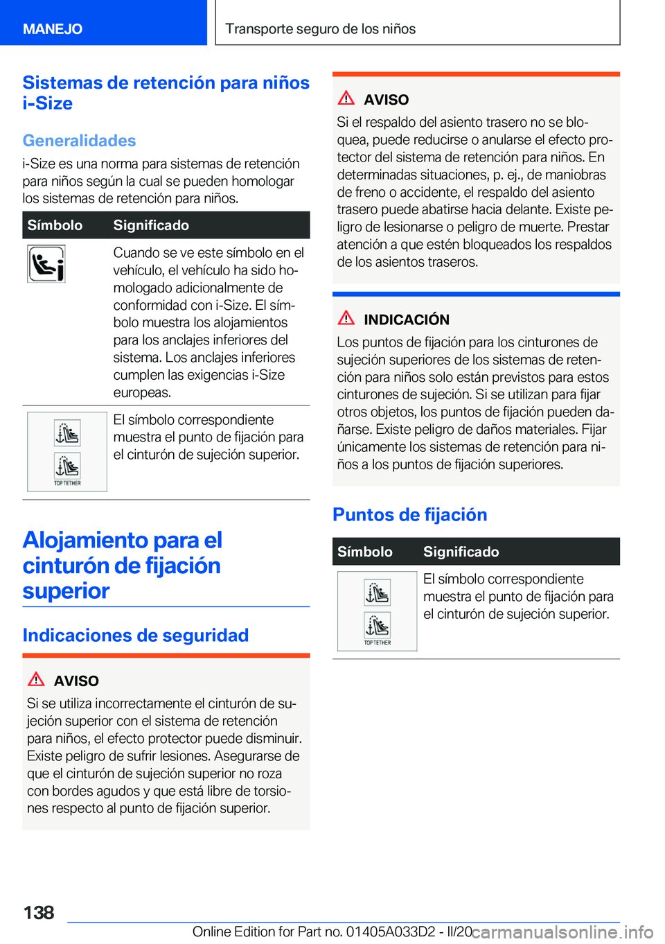 BMW X5 M 2020  Manuales de Empleo (in Spanish) �S�i�s�t�e�m�a�s��d�e��r�e�t�e�n�c�i�