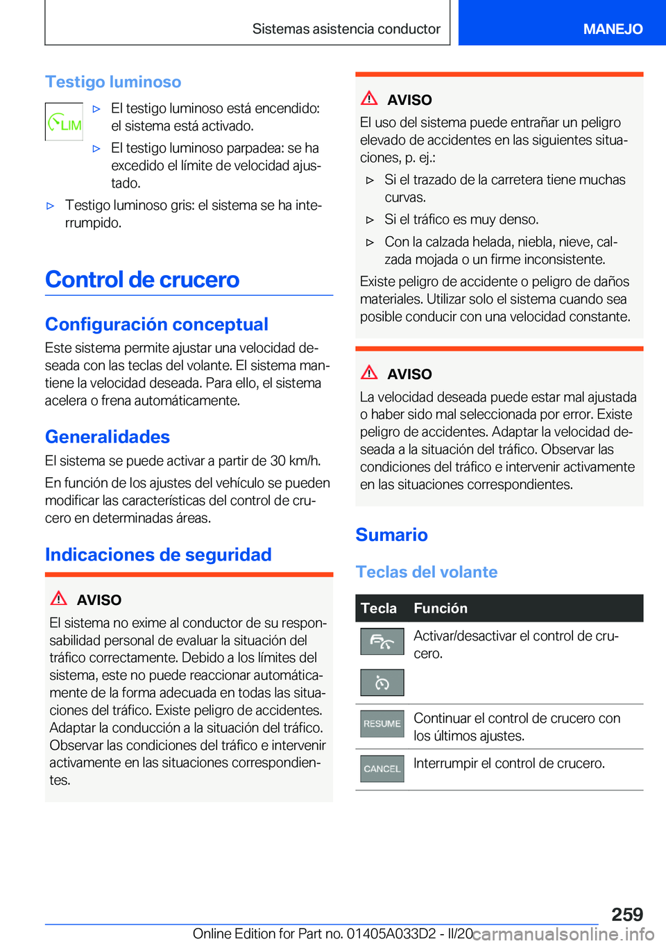 BMW X5 M 2020  Manuales de Empleo (in Spanish) �T�e�s�t�i�g�o��l�u�m�i�n�o�s�o'x�E�l��t�e�s�t�i�g�o��l�u�m�i�n�o�s�o��e�s�t�