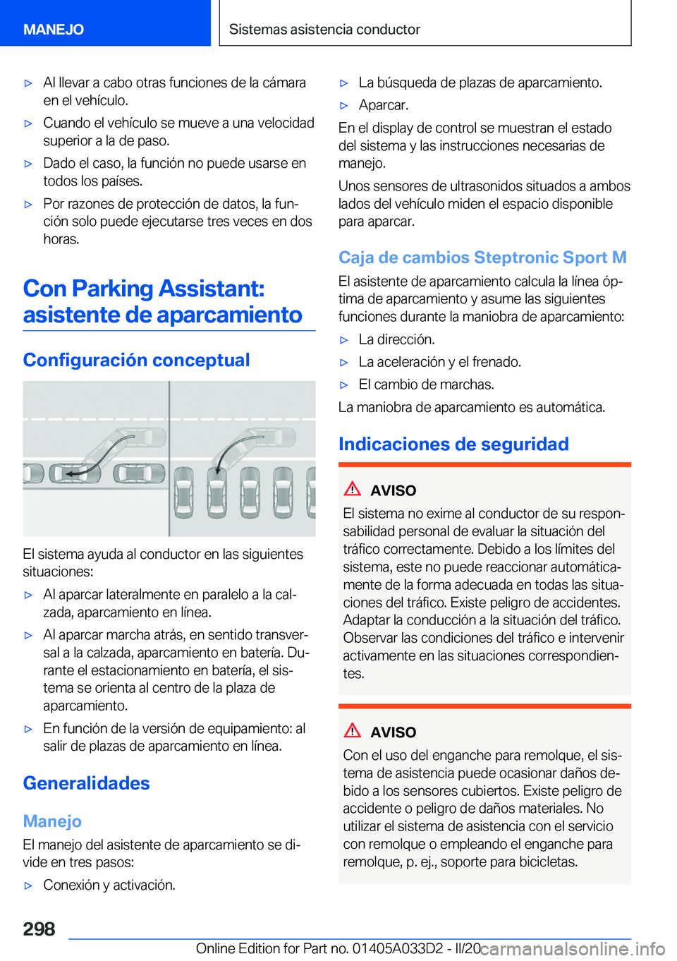 BMW X5 M 2020  Manuales de Empleo (in Spanish) 'x�A�l��l�l�e�v�a�r��a��c�a�b�o��o�t�r�a�s��f�u�n�c�i�o�n�e�s��d�e��l�a��c�