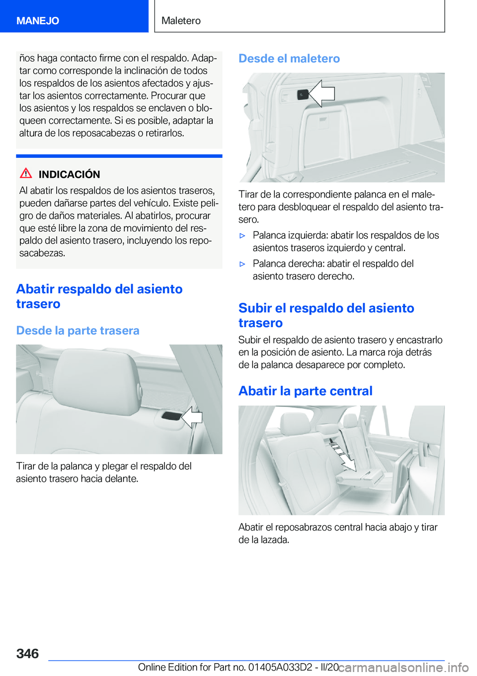 BMW X5 M 2020  Manuales de Empleo (in Spanish) �