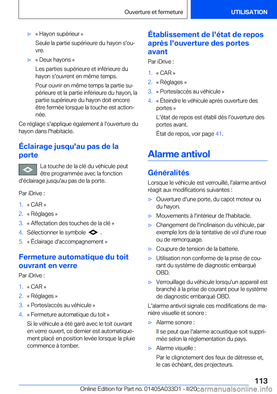 BMW X5 M 2020  Notices Demploi (in French) 'x�k��H�a�y�o�n��s�u�p�é�r�i�e�u�r��{
�S�e�u�l�e��l�a��p�a�r�t�i�e��s�u�p�é�r�i�e�u�r�e��d�u��h�a�y�o�n��s�'�o�uj
�v�r�e�.'x�k��D�e�u�x��h�a�y�o�n�s��{
�L�e�s��p�a�r�t�i�e�