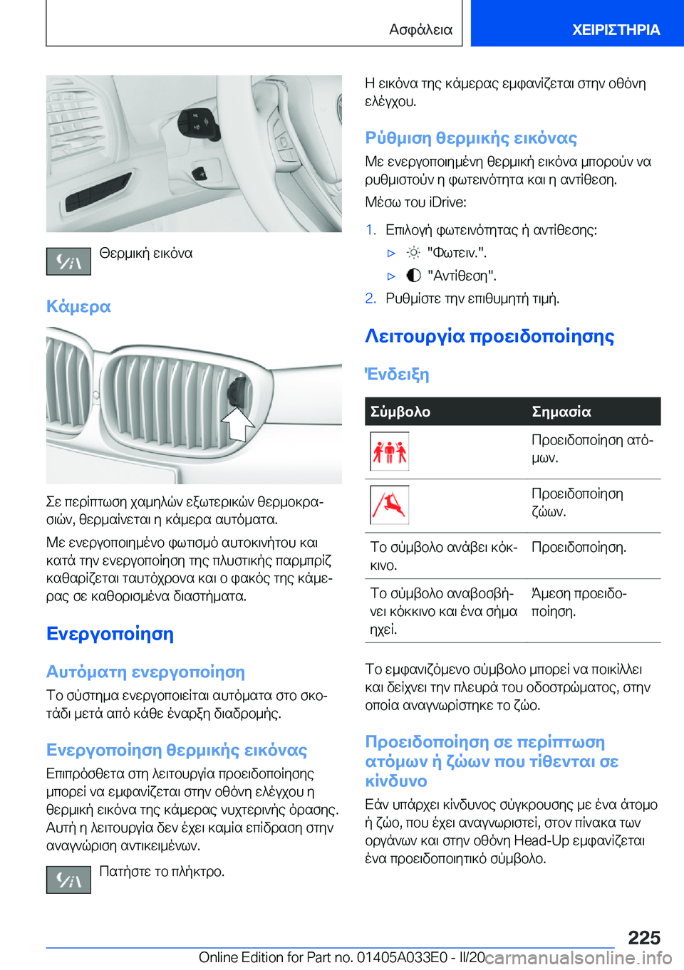 BMW X5 M 2020  ΟΔΗΓΌΣ ΧΡΉΣΗΣ (in Greek) [wd_\]p�w\]o`s
>n_wds
ew�cwdRcglfy�js_y^q`�walgwd\]q`�zwd_b]dsj f\q`�,�zwd_sR`wgs\�y�]n_wds�shgo_sgs�.
@