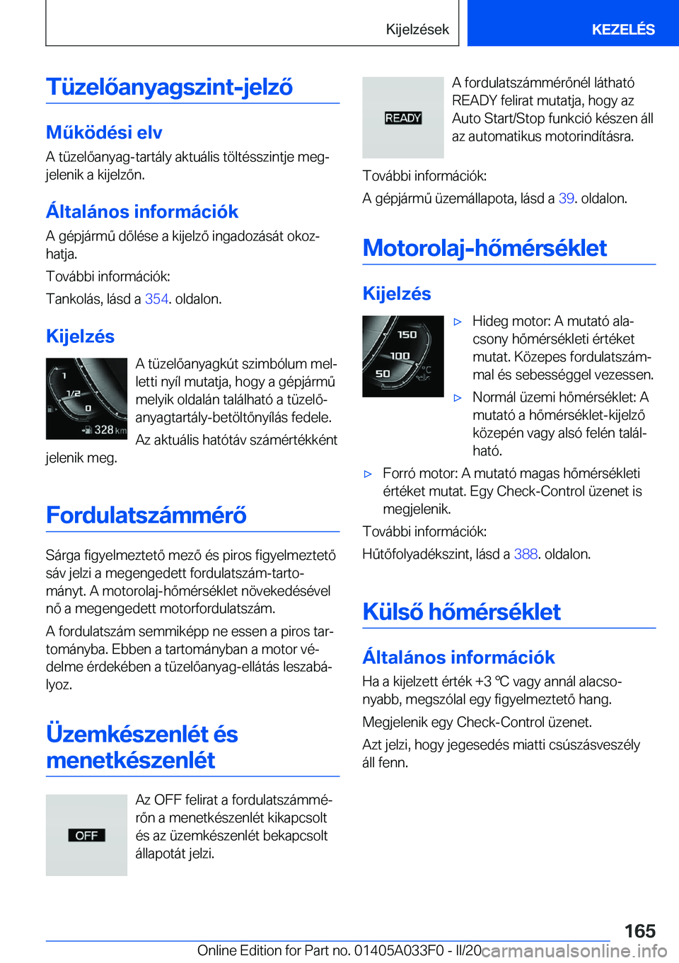 BMW X5 M 2020  Kezelési útmutató (in Hungarian) �T�
