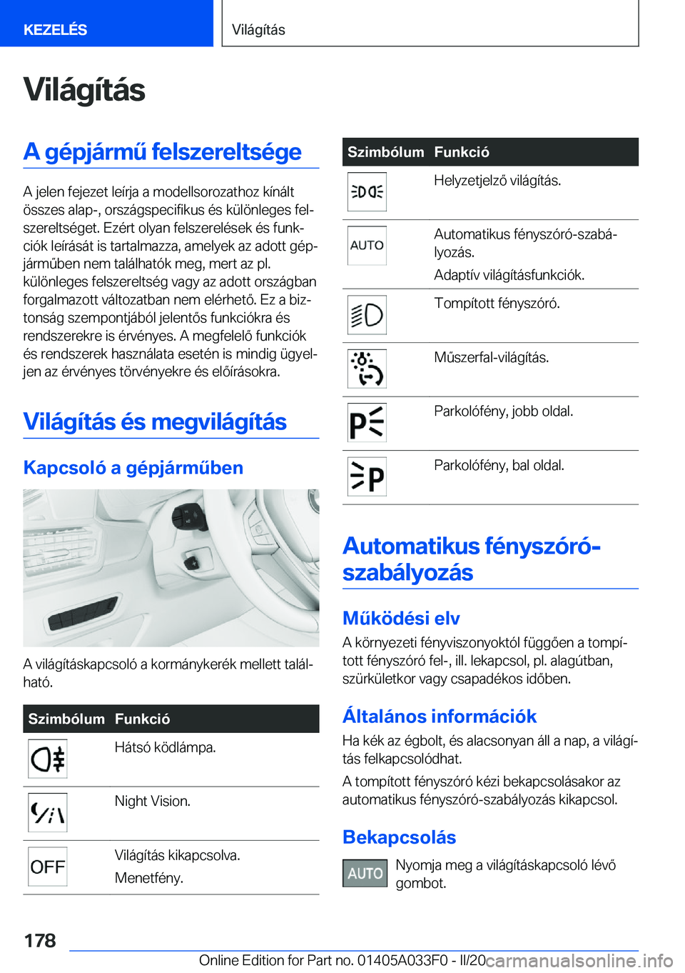 BMW X5 M 2020  Kezelési útmutató (in Hungarian) �V�i�l�