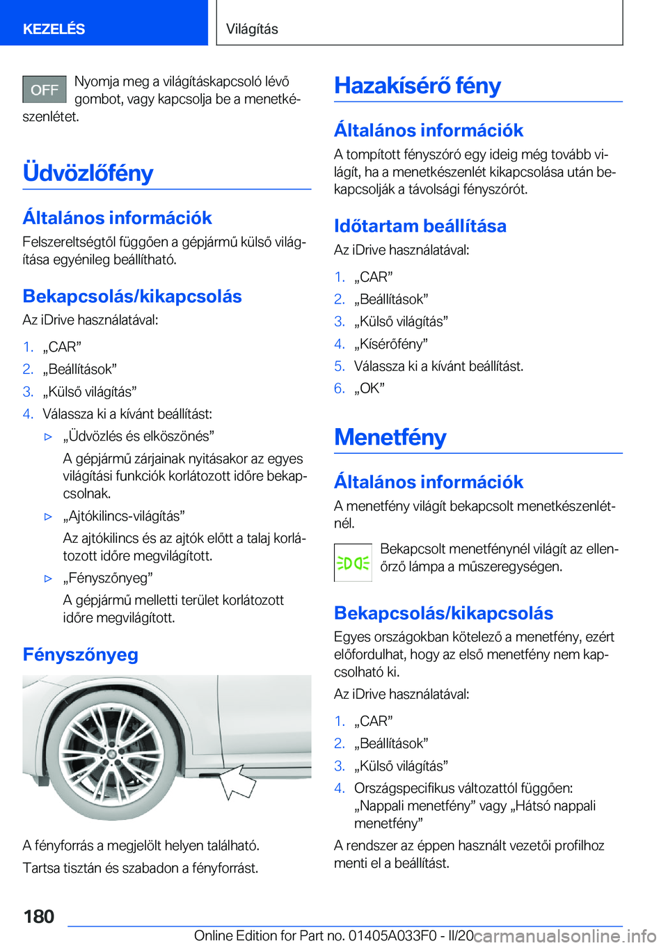 BMW X5 M 2020  Kezelési útmutató (in Hungarian) �N�y�o�m�j�a��m�e�g��a��v�i�l�