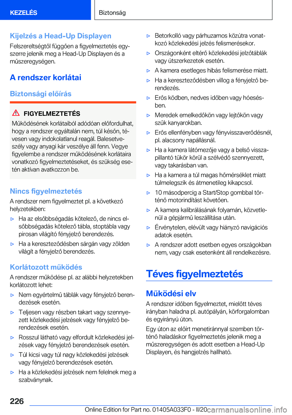 BMW X5 M 2020  Kezelési útmutató (in Hungarian) �K�i�j�e�l�z�
