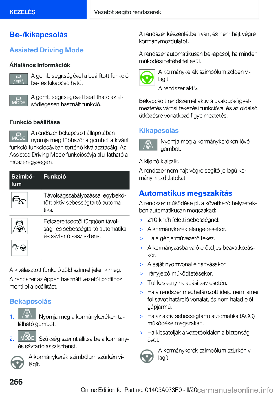 BMW X5 M 2020  Kezelési útmutató (in Hungarian) �B�e�-�/�k�i�k�a�p�c�s�o�l�