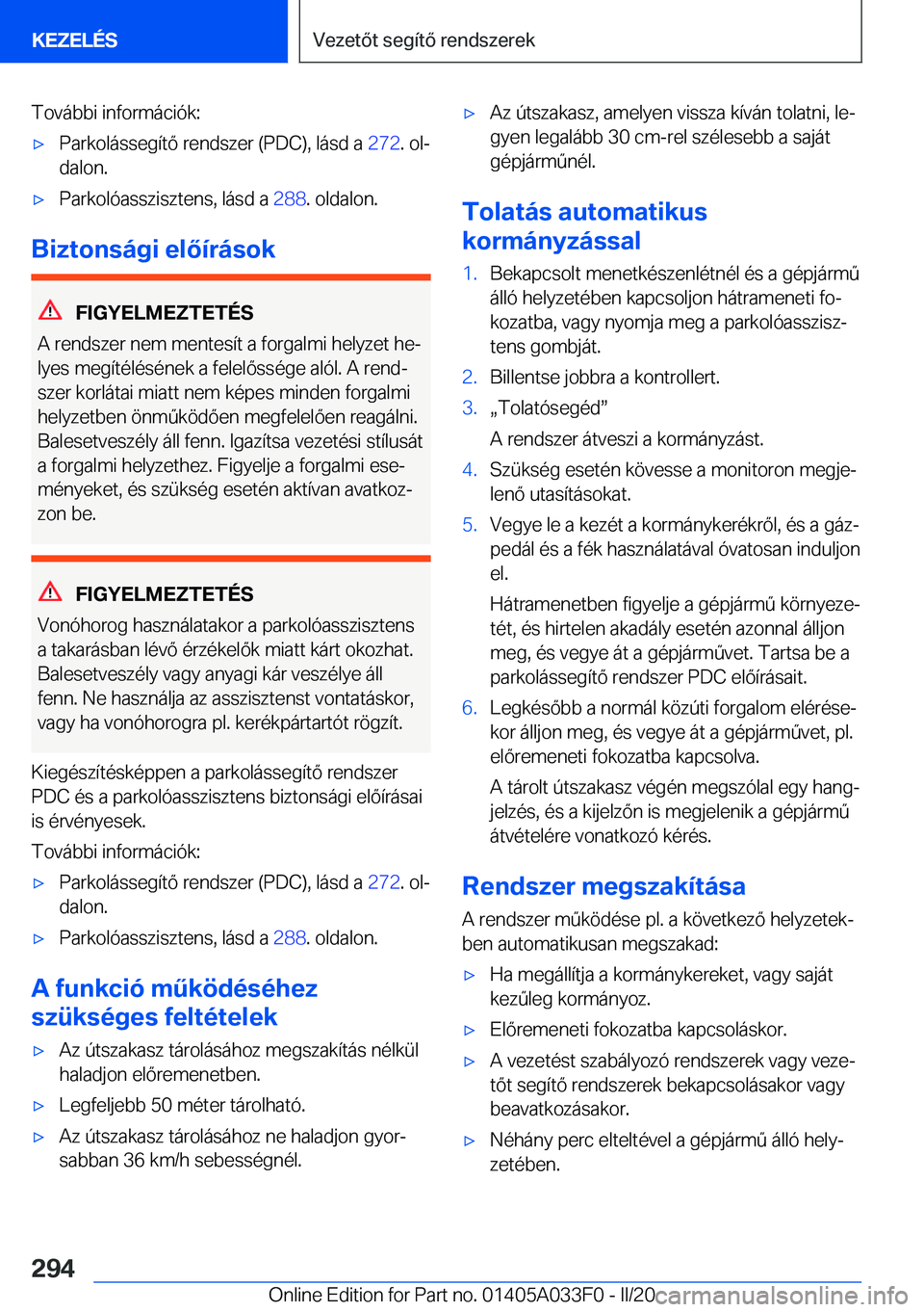 BMW X5 M 2020  Kezelési útmutató (in Hungarian) �T�o�v�
