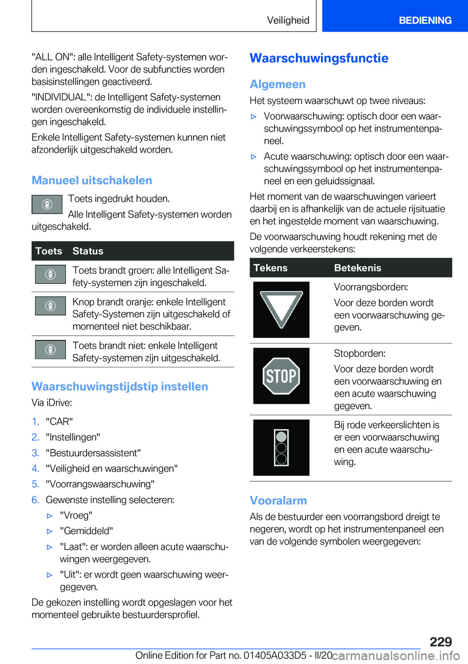 BMW X5 M 2020  Instructieboekjes (in Dutch) ��A�L�L��O�N��:��a�l�l�e��I�n�t�e�l�l�i�g�e�n�t��S�a�f�e�t�y�-�s�y�s�t�e�m�e�n��w�o�rj�d�e�n��i�n�g�e�s�c�h�a�k�e�l�d�.��V�o�o�r��d�e��s�u�b�f�u�n�c�t�i�e�s��w�o�r�d�e�n�b�a�s�i�s�i�n�s�t