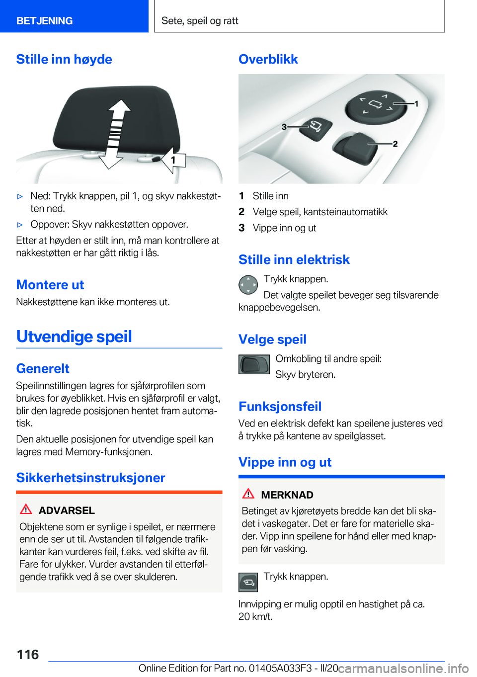 BMW X5 M 2020  InstruksjonsbØker (in Norwegian) �S�t�i�l�l�e��i�n�n��h�